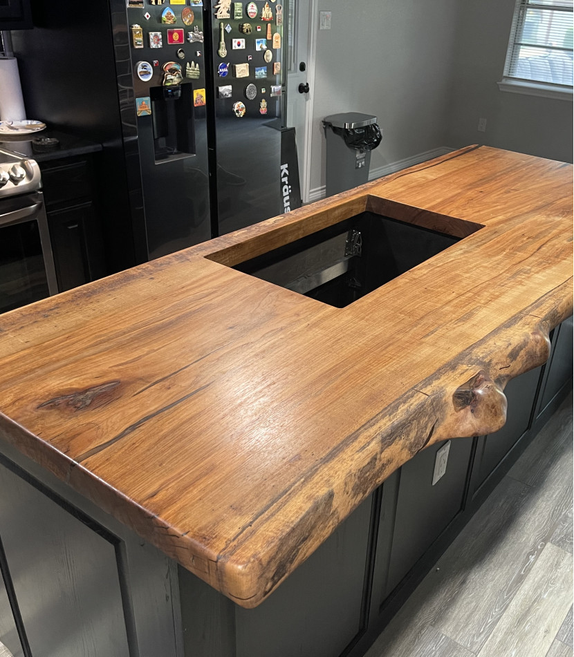 Kitchen Island 55 BlackHawk